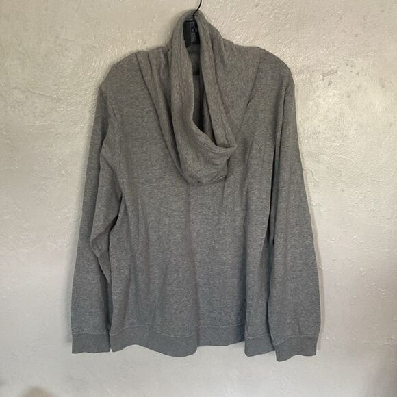 Men’s Nike pullover hoodie. Kangaroo pouch pocket. White. 2XL Cowl neck - Picture 2 of 7